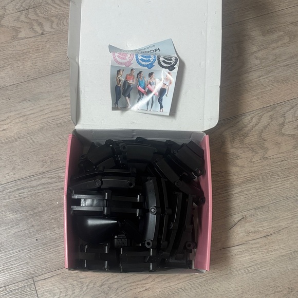 Pink Weighted Fitness Hoops - Picture 3 of 3